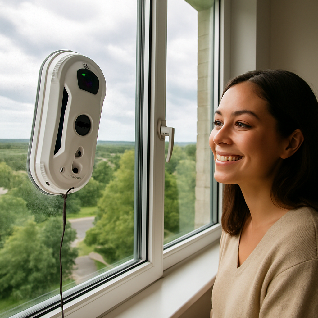 Smart Window Cleaning Robot 🚀✨