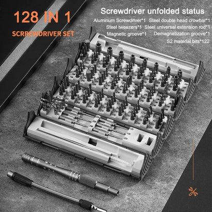 Multi Functional Screwdriver Set 128 in 1