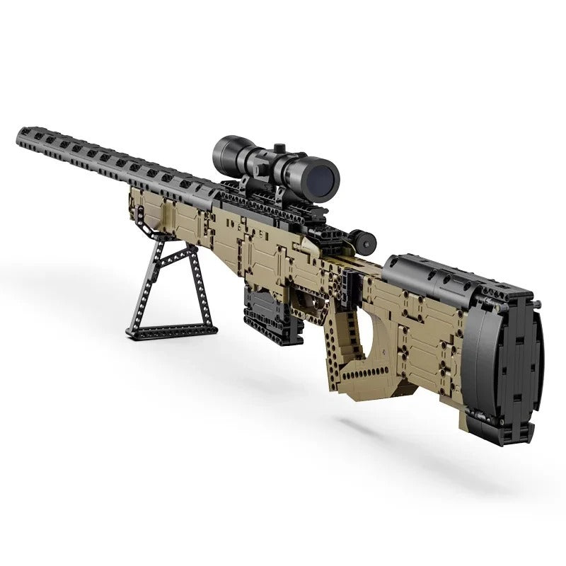 Tactical Sniper Rifle Model – LEGO-Compatible